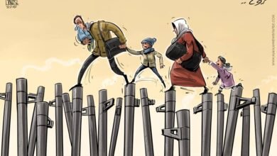 صورة أمُّ مصطفى، ومرارة النزوح
