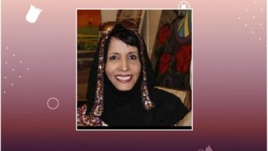 صورة الفنانة آمنة النصيري .. التقنيات اللونية ومحاكاة الواقع