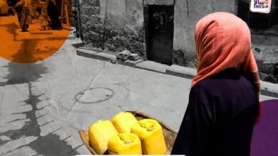 صورة سهام .. رحلة البحث الشاقة عمّا يروي العطش  ￼