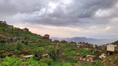 صورة مناظر خلابه من مدينة حجة