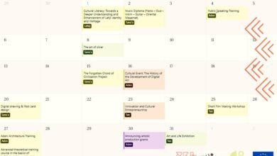 صورة إطلاق التقويم الثقافي اليمني بمشاركة المؤسسات الفعالية في اليمن 